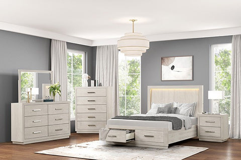 Wellingborough Bed Model Fm7703Ak-Queen Bed By Furniture Of America 