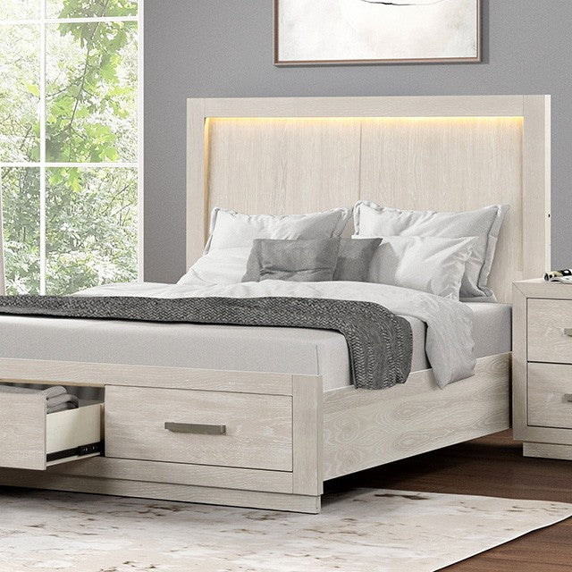 Wellingborough Bed Model Fm7703Ak-Queen Bed By Furniture Of America 
