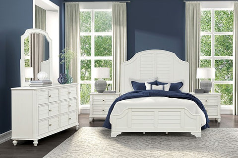 Whitehaven Bed Model Fm7708Wh By Furniture Of America 