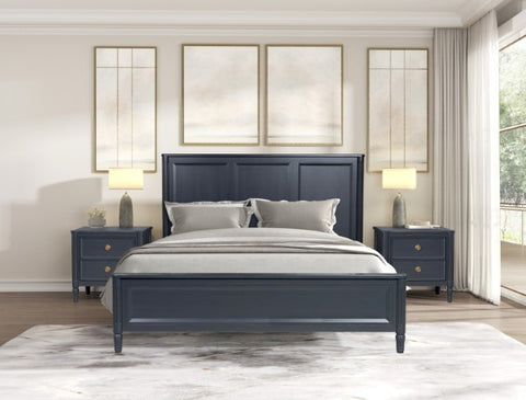 Altamira Bed Model Fm79012Bl-Queen Bed By Furniture Of America 