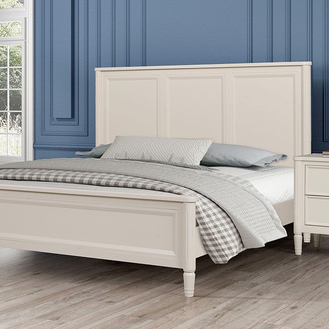 Altamira Bed Model Fm79012Wh By Furniture Of America 