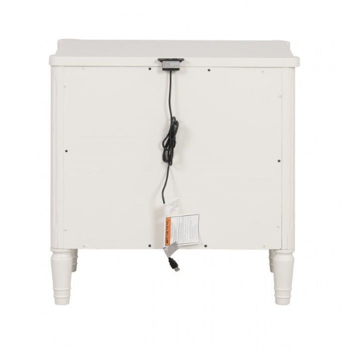 Altamira Nightstand Model Fm79012Wh-N By Furniture Of America 