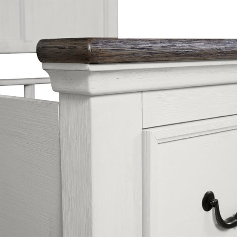 Hampstead Bed Model Fm79014Wh-Queen Bed By Furniture Of America 