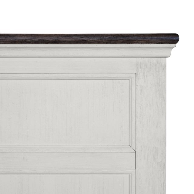 Hampstead Bed Model Fm79014Wh-Queen Bed By Furniture Of America 