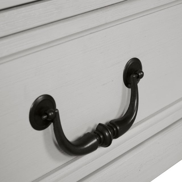 Hampstead Bed Model Fm79014Wh-Queen Bed By Furniture Of America 