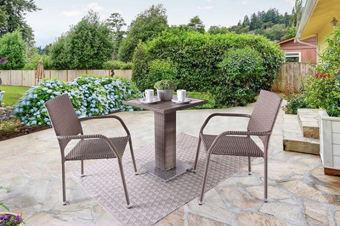 Aminta Patio Bistro Set Model Fm80004Nt-3Pc-05Nt-Chair By Furniture Of America 