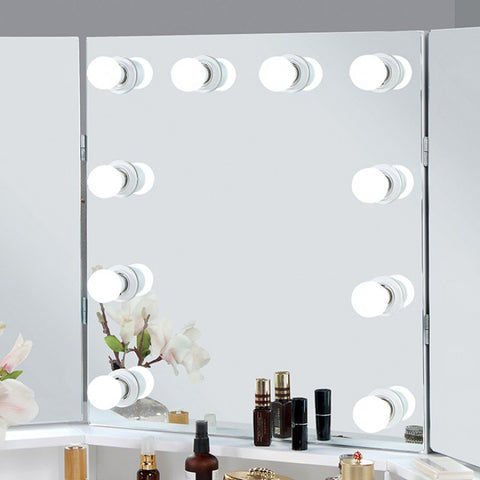Lorybelle Vanity Model Foa-Dk5134Wh-Pk-Mirror By Furniture Of America 