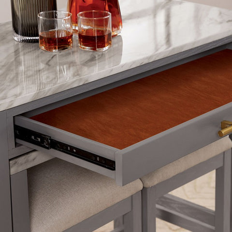 Whitehall Counter Ht. Table Model Foa3544Lg-Pt-Nested Table By Furniture Of America 