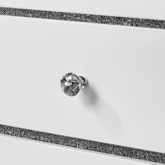 Magdeburg Bed Model Foa7038Wh-Full Bed By Furniture Of America 