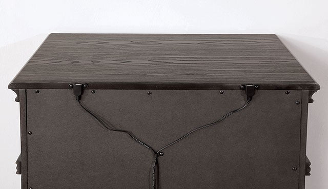 Pamphilos Bed Model Foa7144Gy-Queen Bed By Furniture Of America 