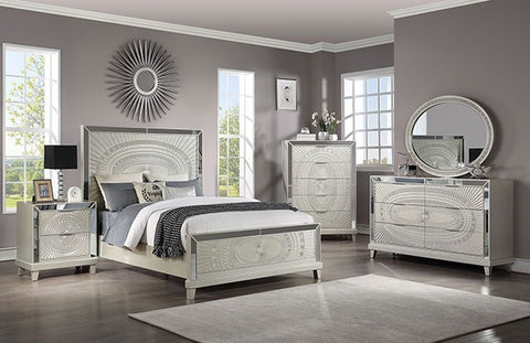 Valletta Bed Model Foa7157-E.King Bed By Furniture Of America 