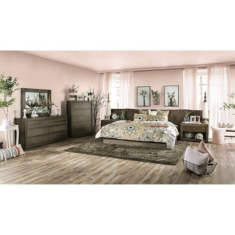 Bridgewater Bed W/ Panels Model Foa7490+Pl-Queen Bed W/ Panels By Furniture Of America 