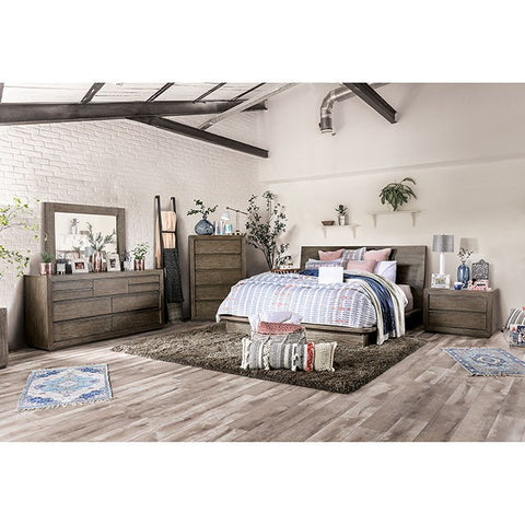 Pickstown Bed Model Foa7491-Full Bed By Furniture Of America 