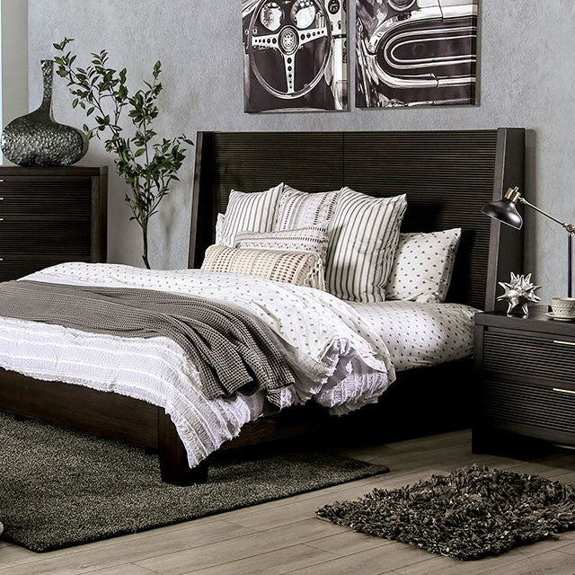 Laurentian Bed Model Foa7514-Queen Bed By Furniture Of America 