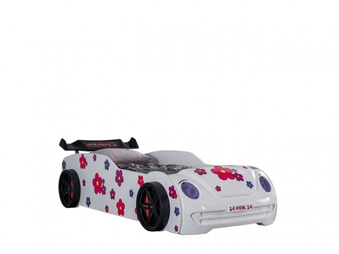 Jourley Car Bed Model Foa7732Wh-Bed By Furniture Of America 