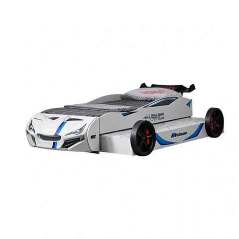 Tracklite Car Bed Model Foa7735Wh-Bed By Furniture Of America 