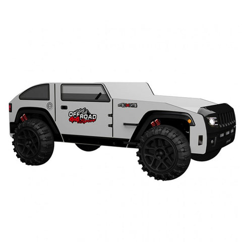 Overlander Car Bed Model Foa7740Bw-Bed By Furniture Of America 