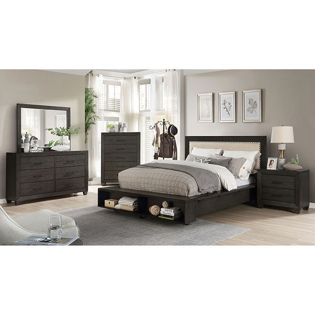 Sligo Bed Model Foa7893-Queen Bed By Furniture Of America 