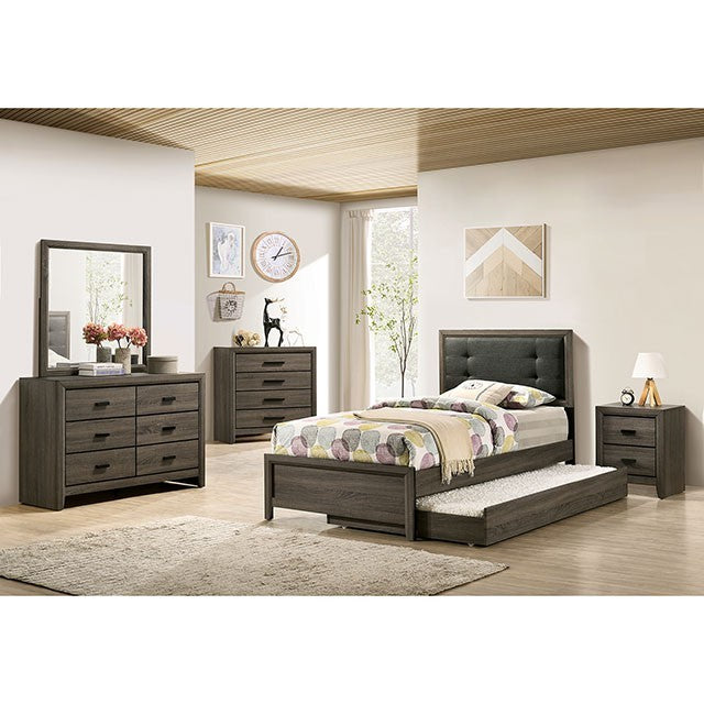Roanne Bed Model Foa7927-Twin Bed By Furniture Of America 