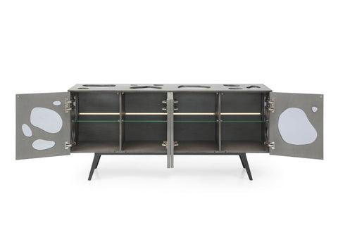 Modrest Fontana Modern Grey Buffet Model VGVCG2029-GRY-A-BUF