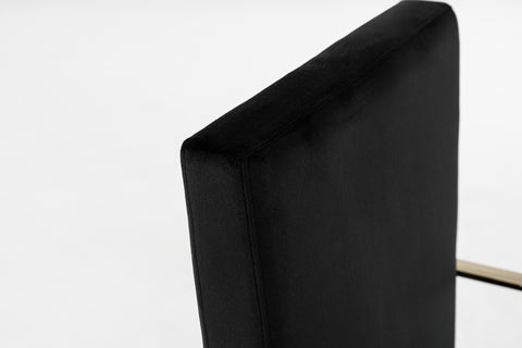 Modrest Fowler Modern Black Velvet Dining Chair By VIG Furniture