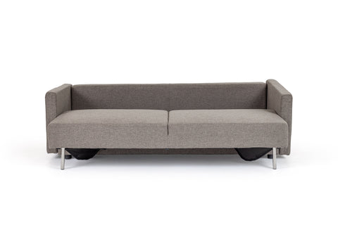 Divani Casa Fredonia Modern Grey Fabric Sofa Bed Model VGMB-1901-GRY