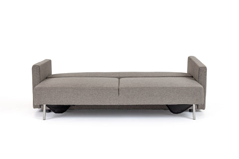 Divani Casa Fredonia Modern Grey Fabric Sofa Bed Model VGMB-1901-GRY