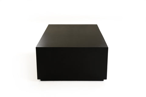 Modrest Fresno Modern Black Concrete Coffee Table Model VGGR-689980-BLK