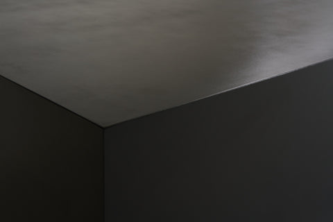 Modrest Fresno Modern Black Concrete Coffee Table Model VGGR-689980-BLK