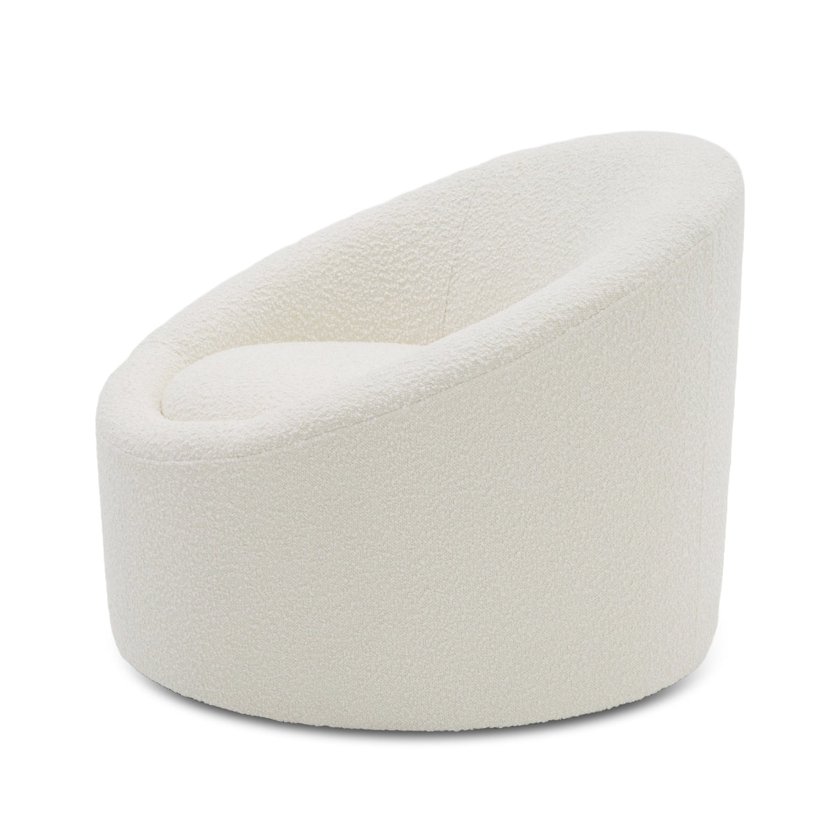 Modrest Frontier Glam White Fabric Accent Chair Model VGOD-ZW-993-WHT-CH