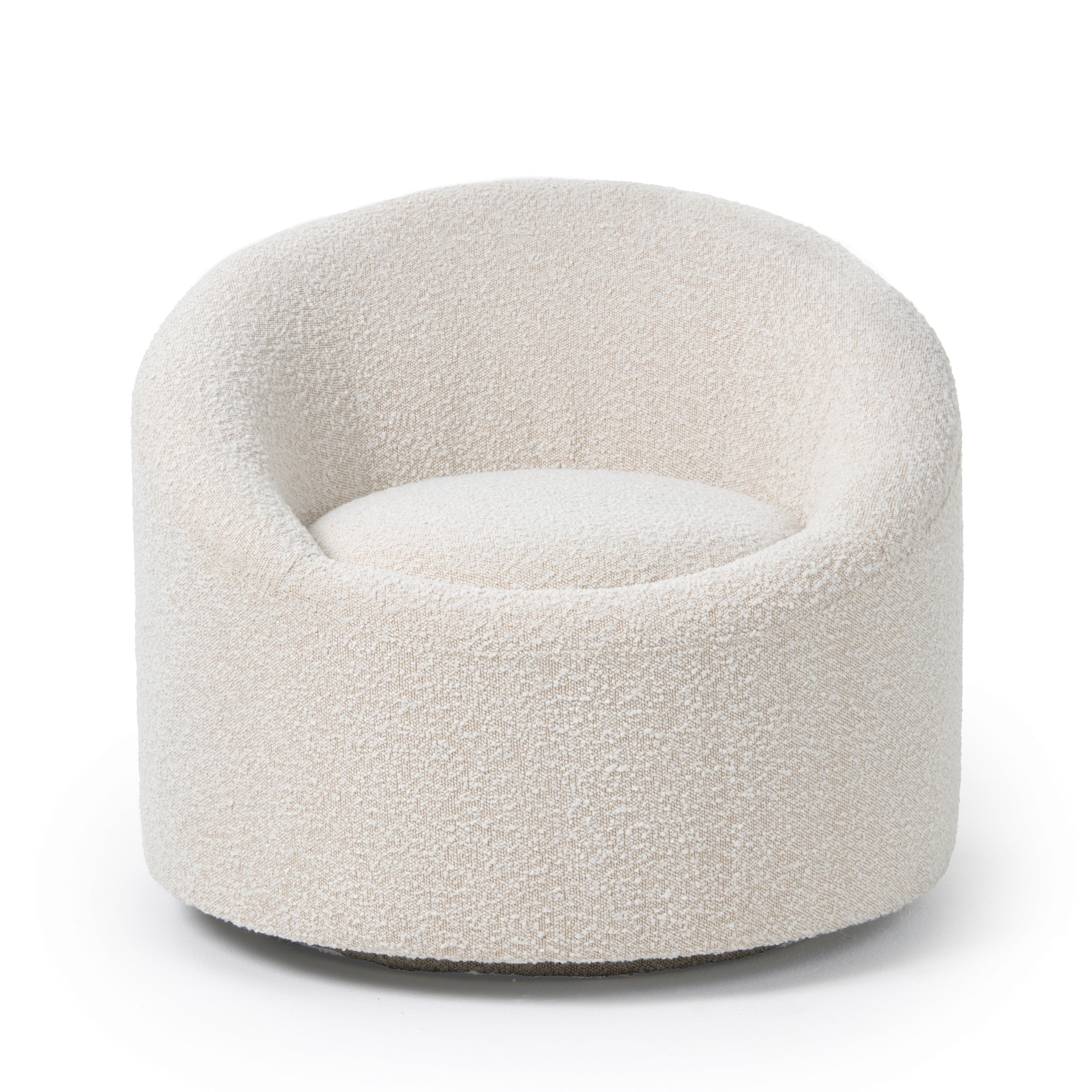 Modrest Frontier Glam Beige Fabric Accent Chair Model VGODZW-993-BGE2-CH