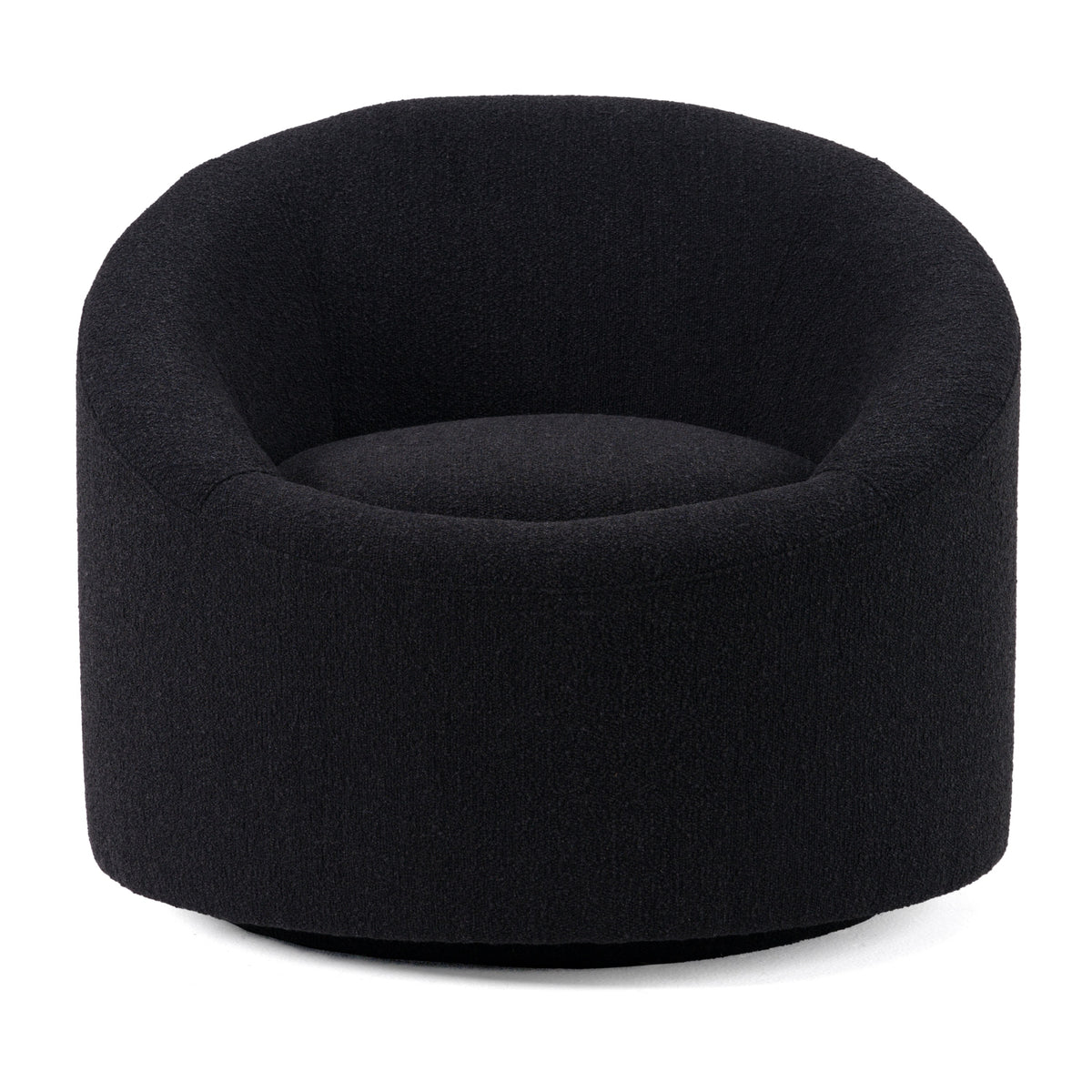 Modrest Frontier Glam Black Fabric Accent Chair Model VGOD-ZW-993-BLK