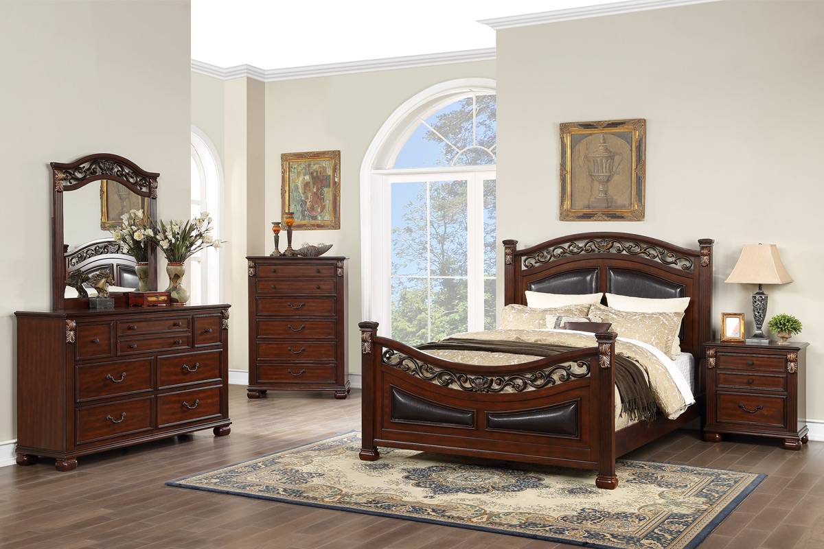 Queen Bed Model F9585Q By Poundex Furniture