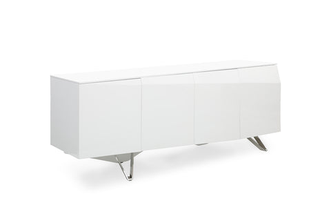 Modrest Columbia Modern White Buffet Model VGVCG117-WHT