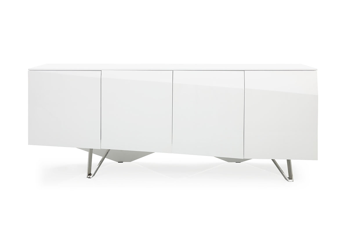 Modrest Columbia Modern White Buffet Model VGVCG117-WHT