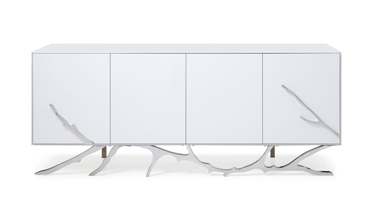 Modrest Legend Modern White Buffet Model VGVCG111-WHT