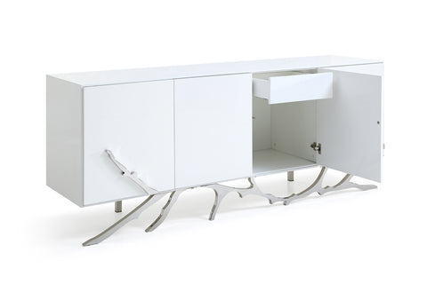 Modrest Legend Modern White Buffet Model VGVCG111-WHT