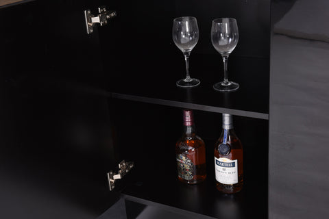 Modrest Kingsley Modern Marble & Rosegold Buffet Model VGVCG8933