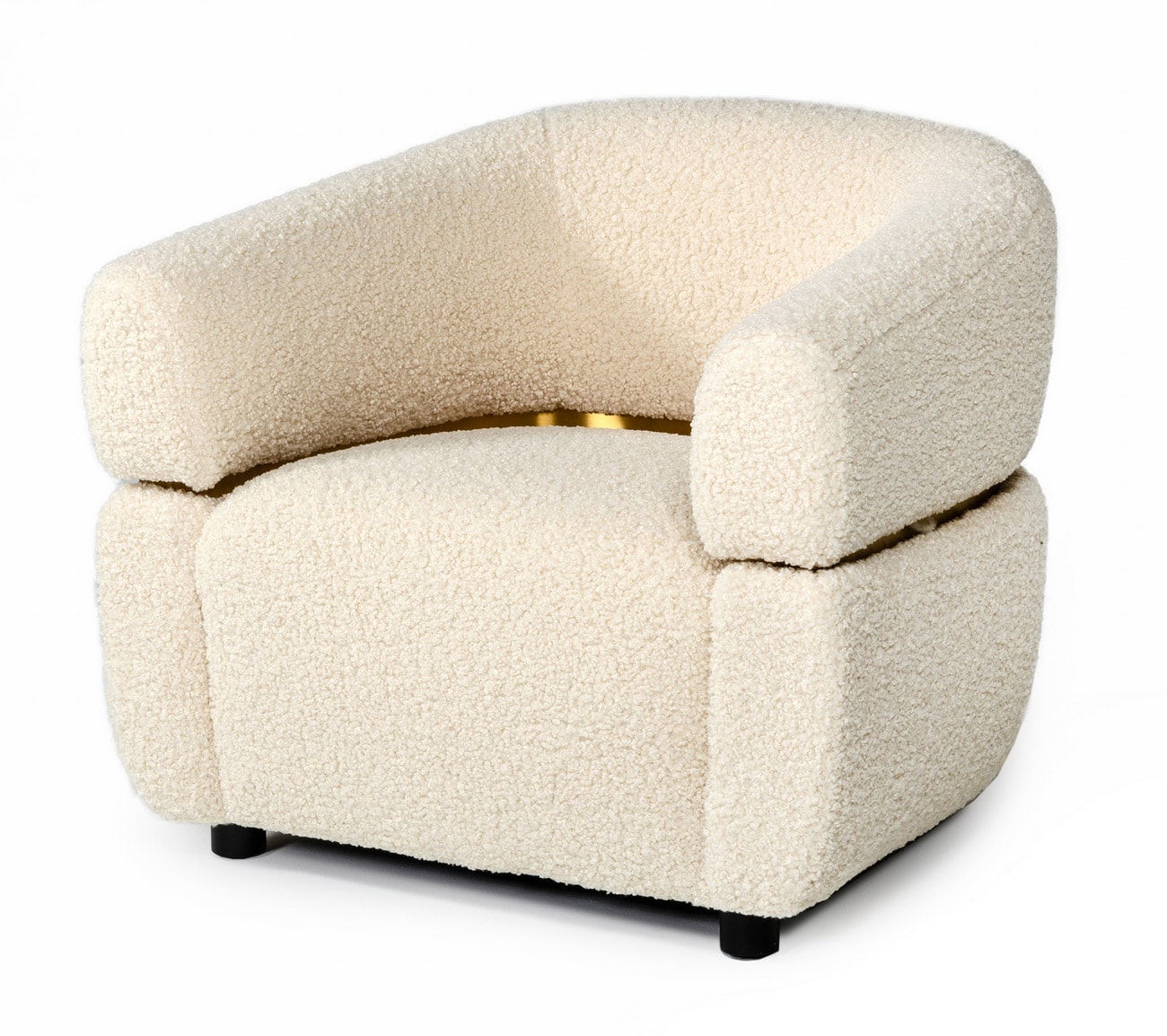 Divani Casa Gannet Glam Beige Fabric Chair Model VGODZW-992