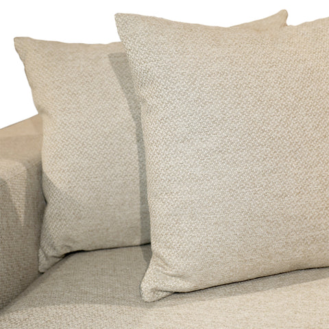 Estella Ecru with Natural Legs Sofa