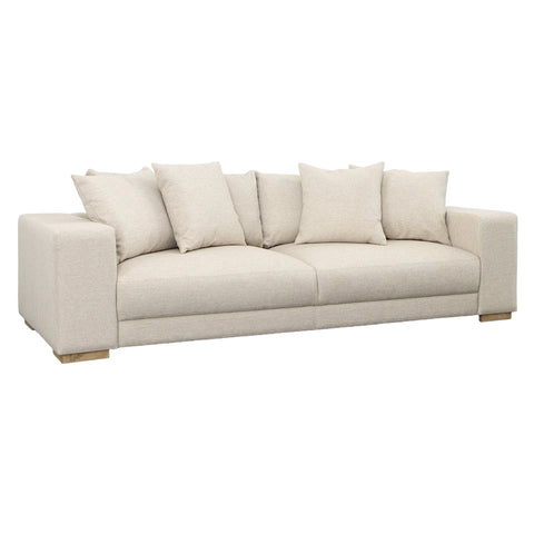 Estella Ecru with Natural Legs Sofa