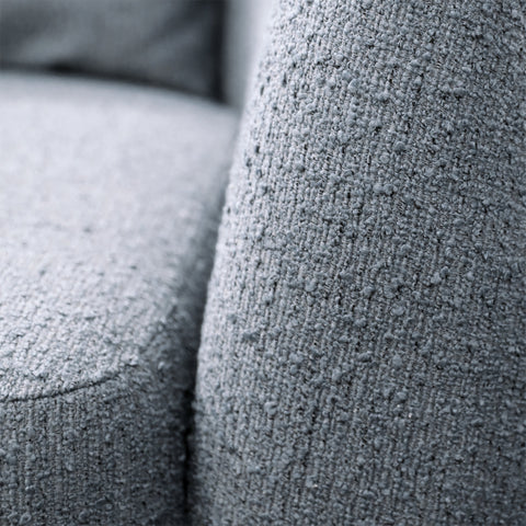 Lydia Slate Blue Swivel Chair