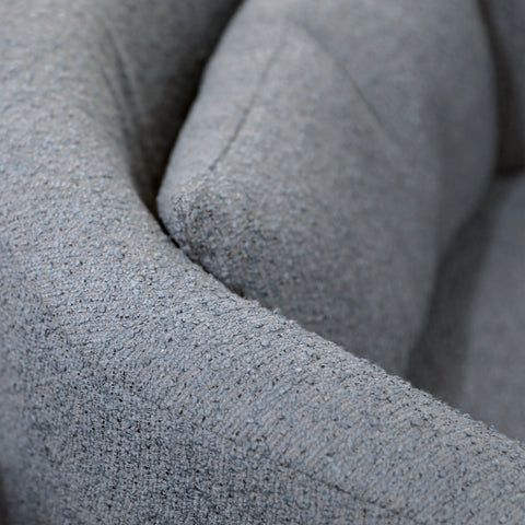 Lydia Slate Blue Swivel Chair