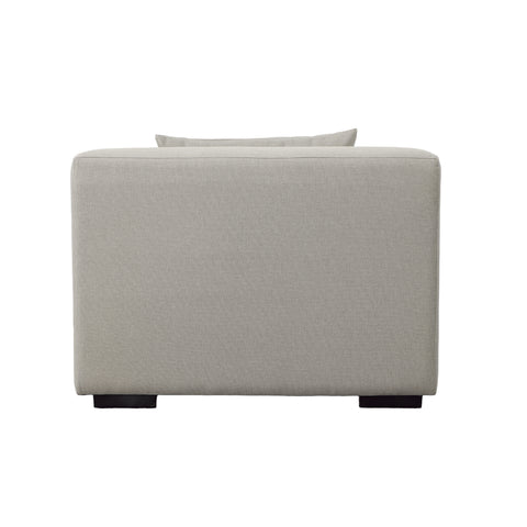 Virden Light Grey and Black Legs Outdoor Modular Sectional