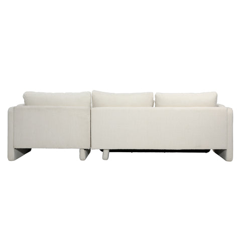 Valentino Toscana Ivory Chaise Sectional
