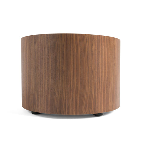 Modrest Geneva Modern Walnut Round Nightstand Model VGWCC522B-WAL