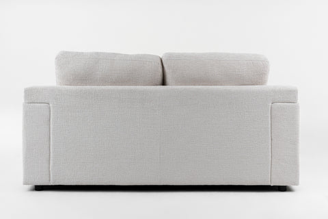 Divani Casa Gloria Modern White Fabric Loveseat Model VGSX-22052-LOVE-PRL