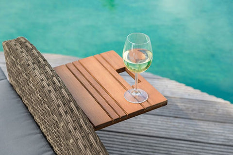 Bahia Tobago Reclining Chaise Lounge Model Gm-1009Br-Bench By Furniture Of America 