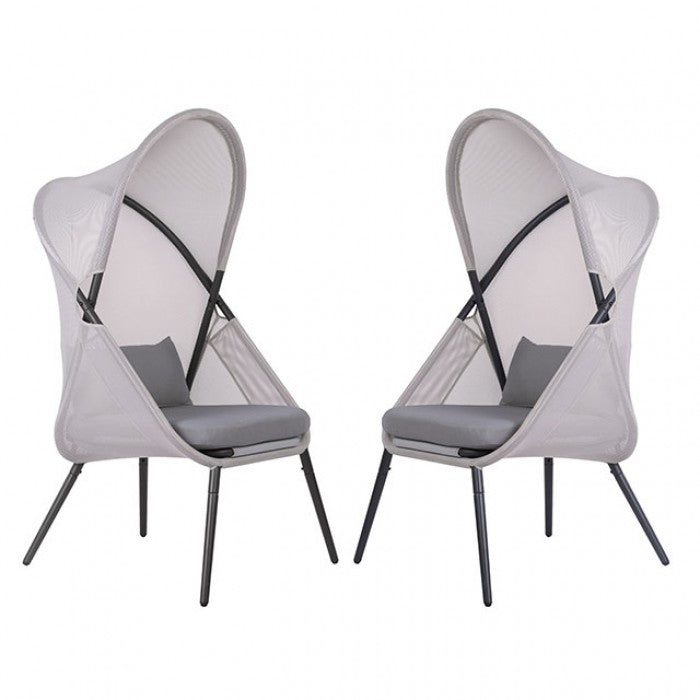 ALVERTA FOLDABLE CHAIR (2/CTN)