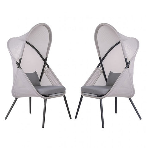 ALVERTA FOLDABLE CHAIR (2/CTN)